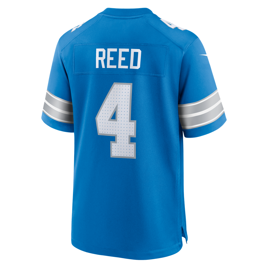 Men's Detroit Lions D.J. Reed Blue Team
