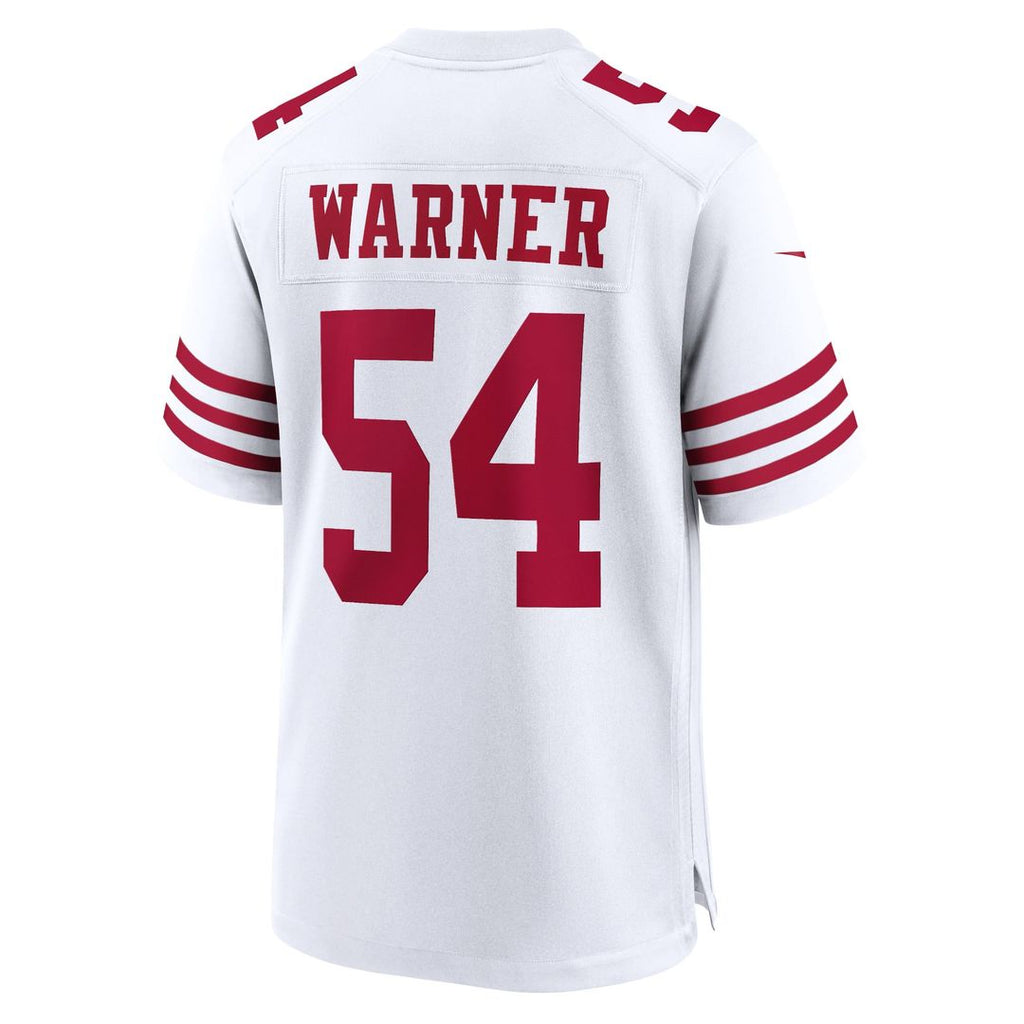 Men's San Francisco 49ers Fred Warner White Player