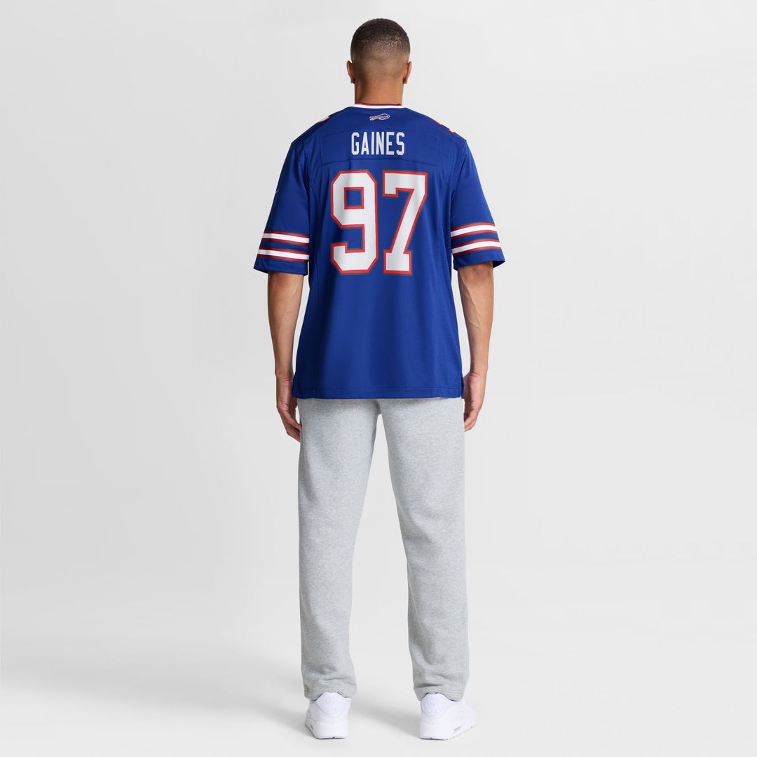 Men's Buffalo Bills Greg Gaines Royal Team