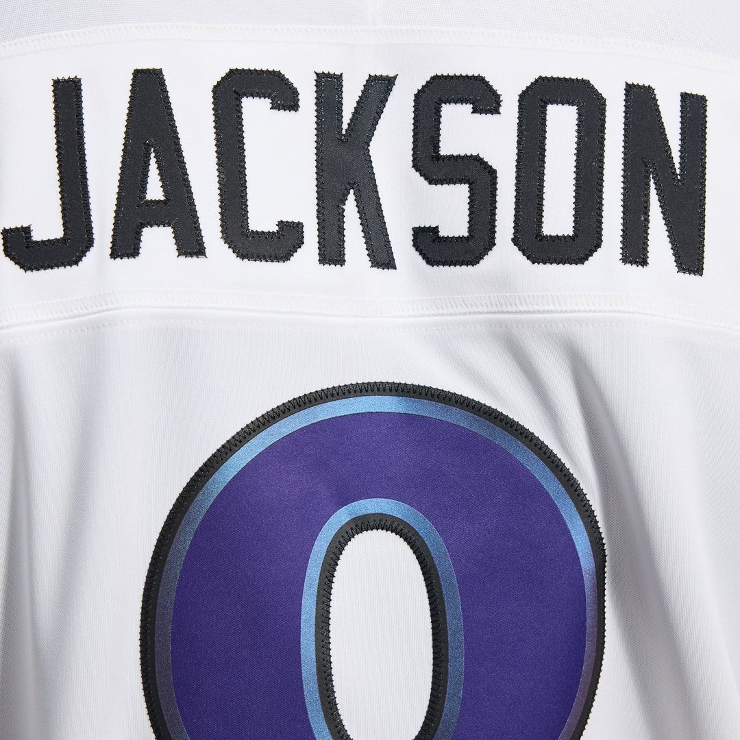 Men's Baltimore Ravens Lamar Jackson Black Alternate Alternate Vapor F.U.S.E. Stitched