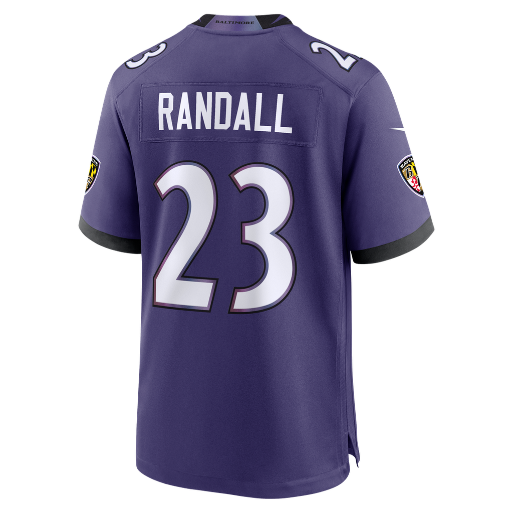 Men's Baltimore Ravens Adam Randall Purple Team
