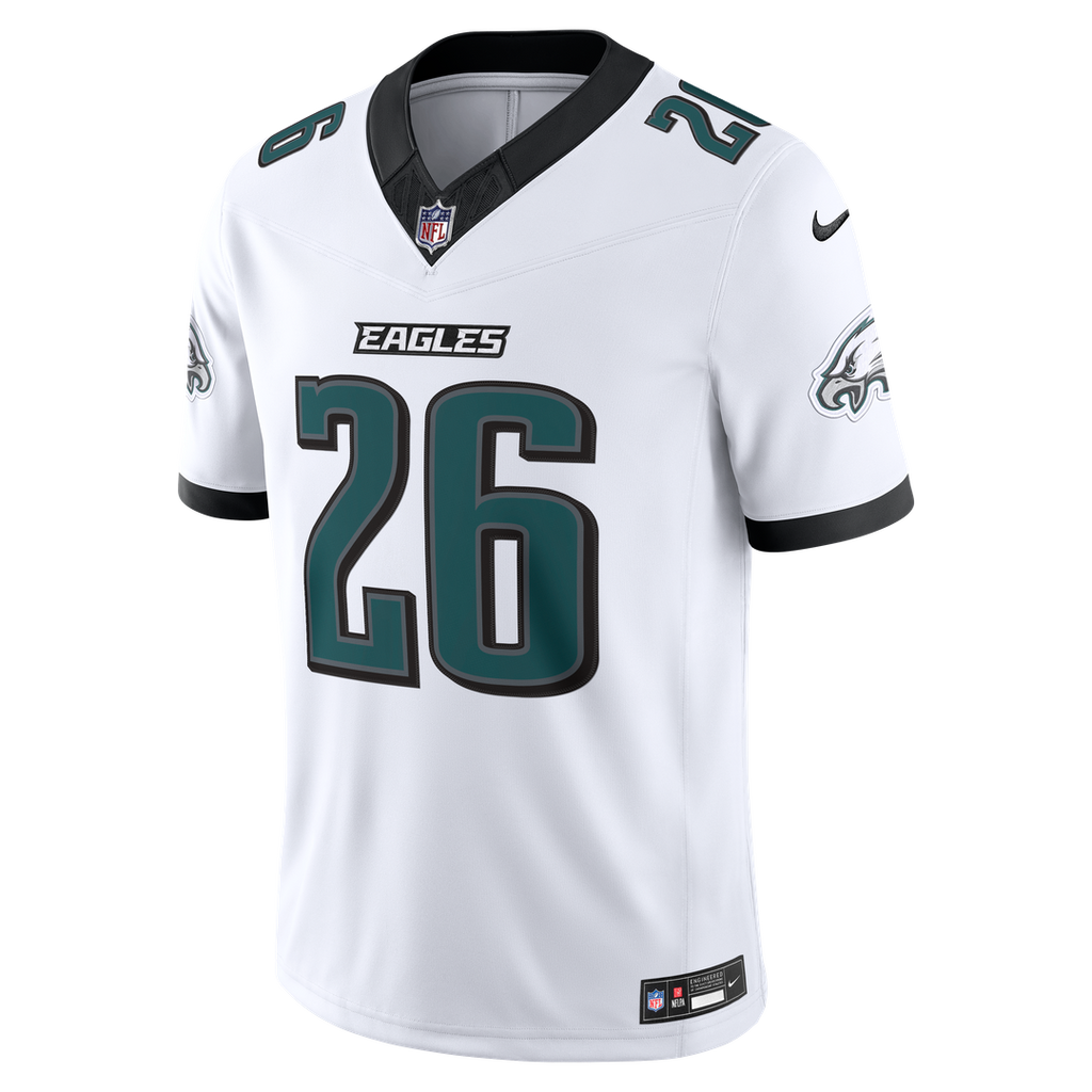 Men's Philadelphia Eagles Saquon Barkley Kelly Green Alternate Vapor F.U.S.E. Stitched