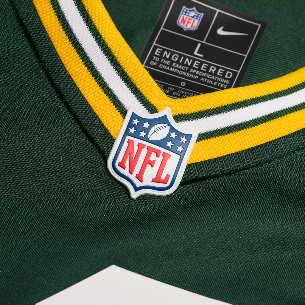 Men's Green Bay Packers Lucas Havrisik Green Team Jersey