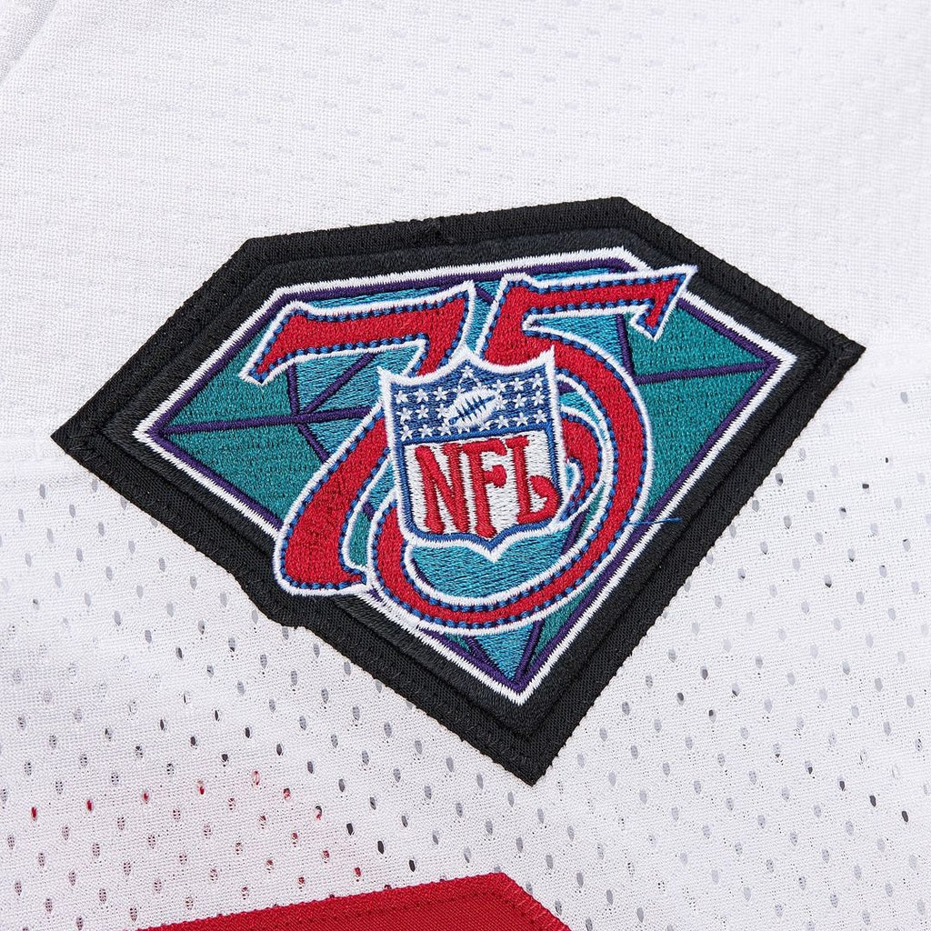Men's San Francisco 49ers 1994 Jerry Rice White Authentic Throwback Retired Player Jersey