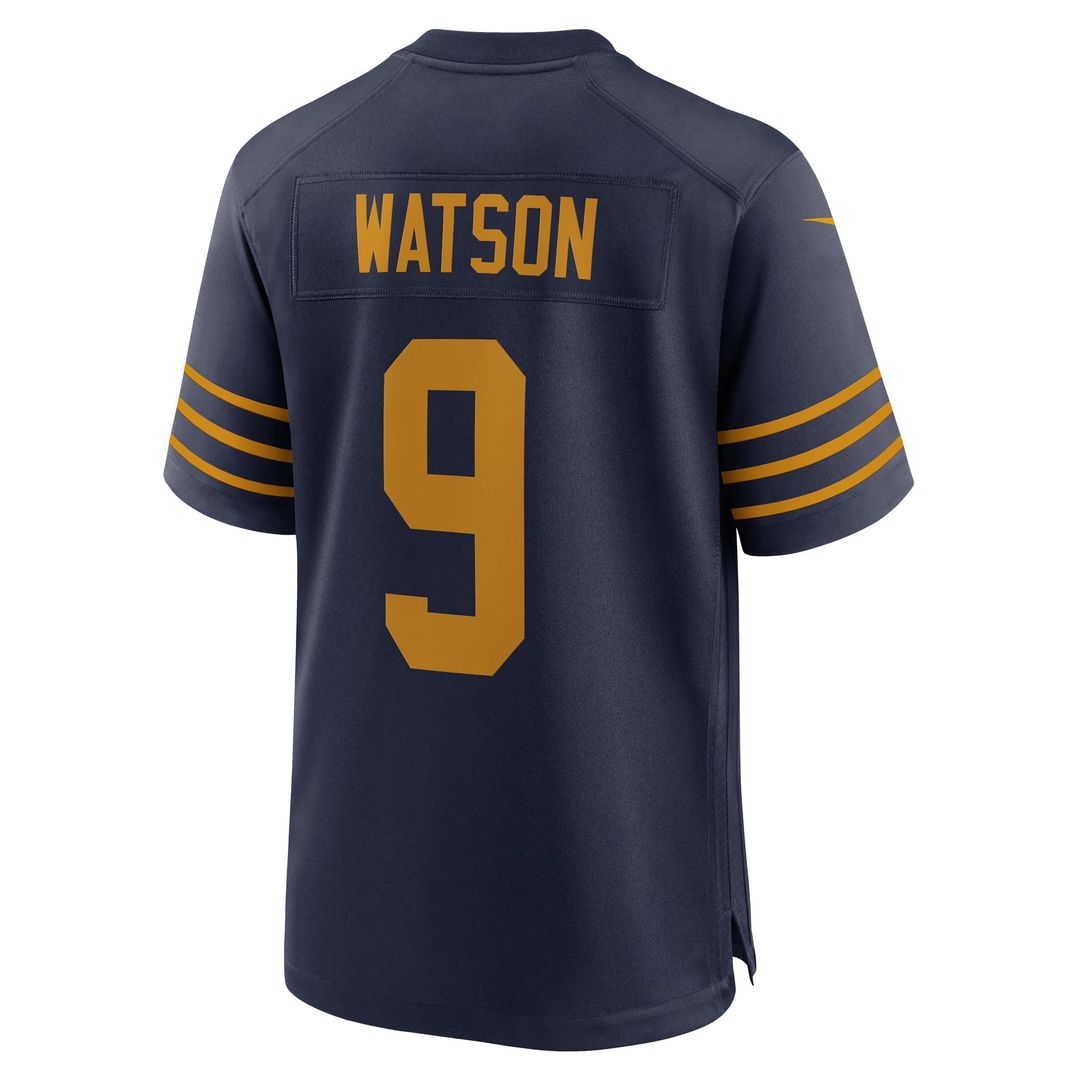Men's Green Bay Packers Christian Watson Navy The 1923 Classic Jersey
