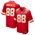 Men's Kansas City Chiefs Tony Gonzalez Red Game Retired Player Jersey