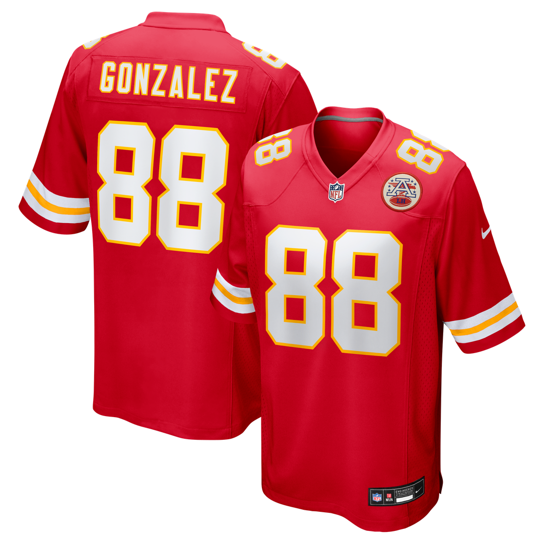 Men's Kansas City Chiefs Tony Gonzalez White Retired Player