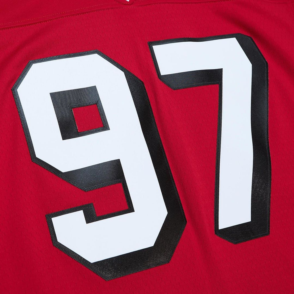 Men's San Francisco 49ers Bryant Young Scarlet Legacy Replica Jersey