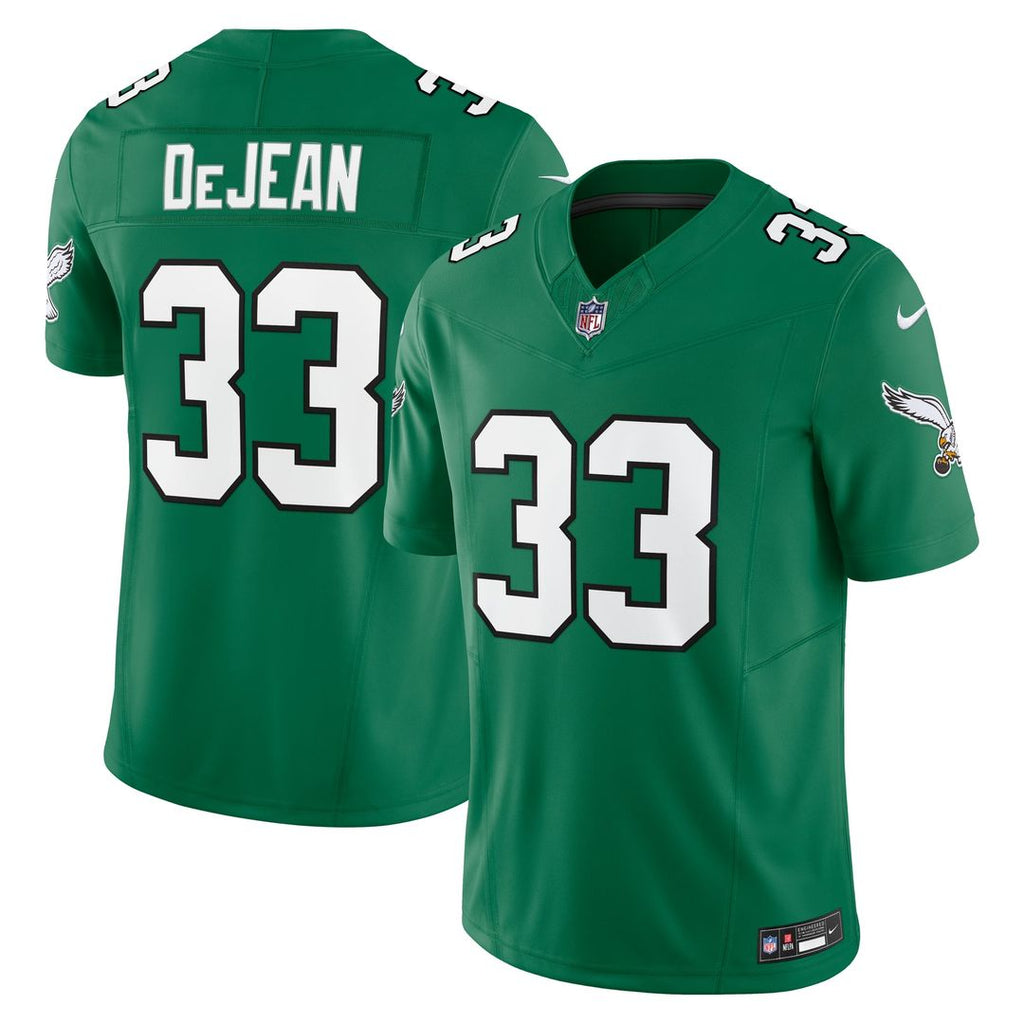 Men's Philadelphia Eagles Cooper DeJean Midnight Green Team Vapor F.U.S.E.