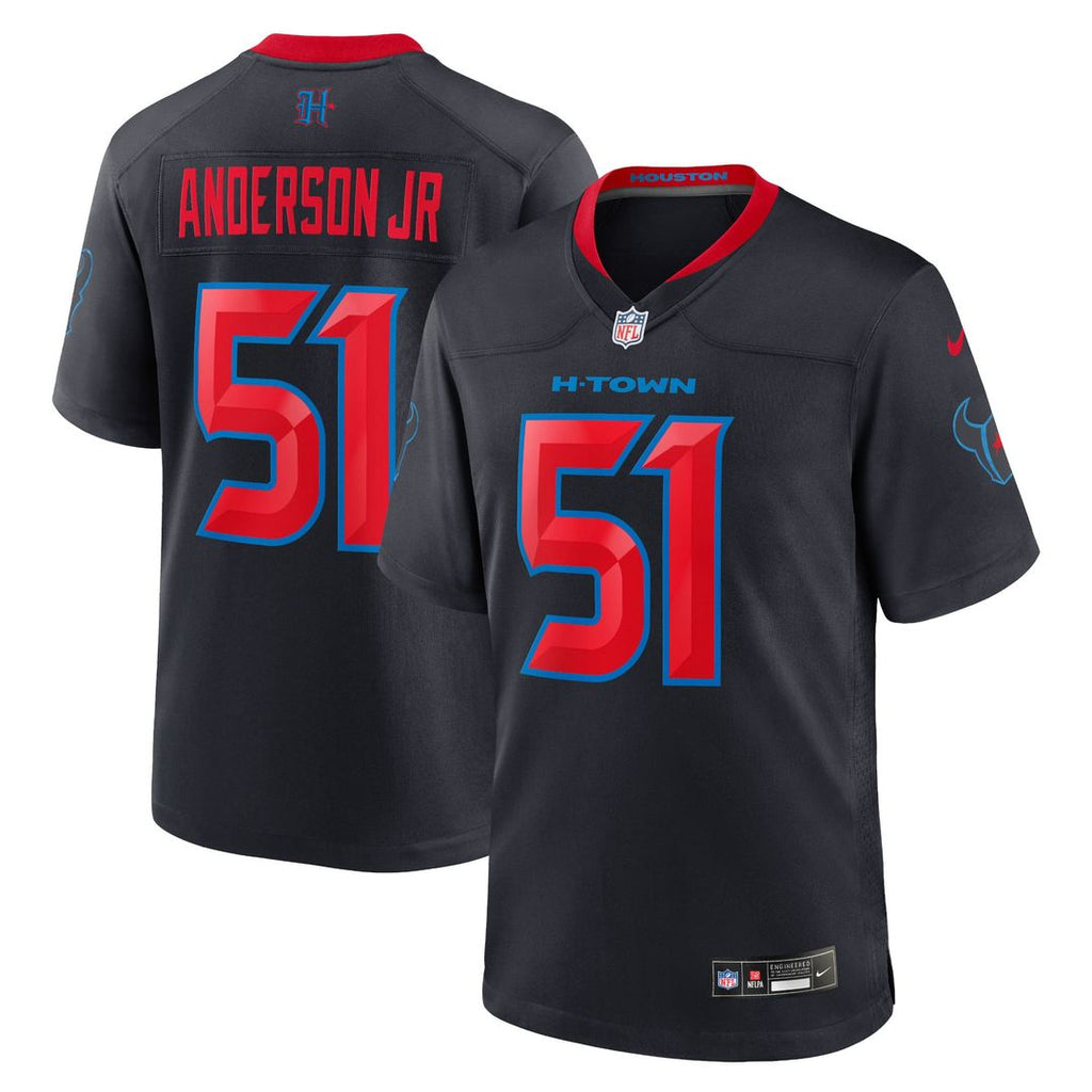 Men's Houston Texans Will Anderson Jr. Navy Alternate