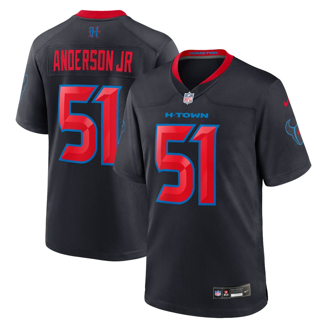 Men's Houston Texans Will Anderson Jr. Navy Alternate