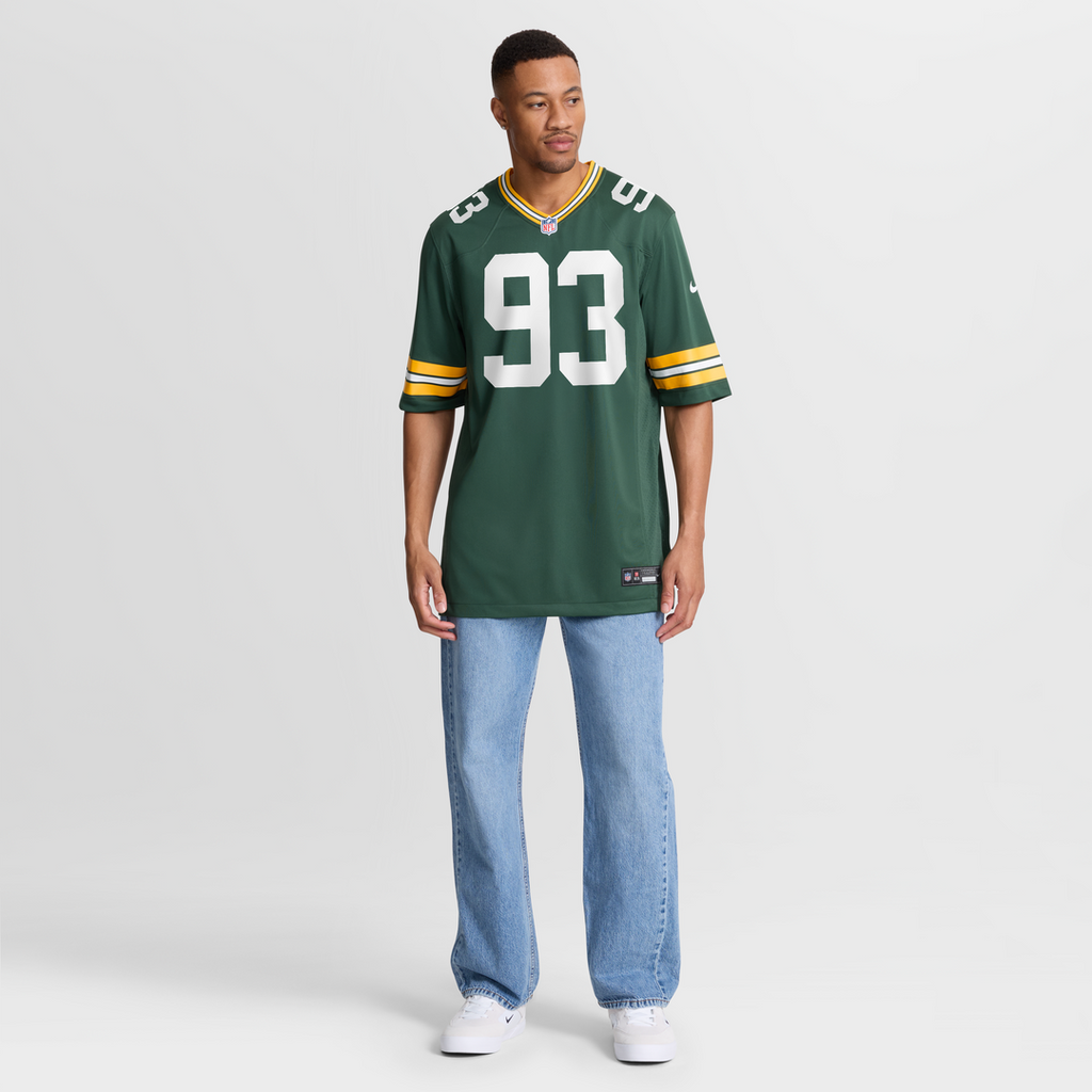 Men's Green Bay Packers Nazir Stackhouse Green Team Jersey