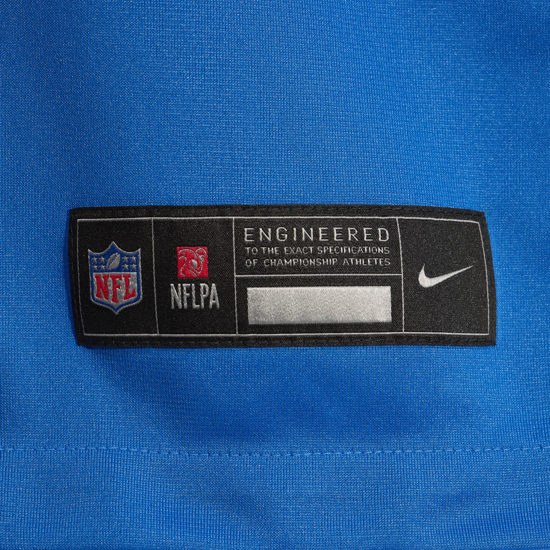 Men's Detroit Lions D.J. Reed Blue Team
