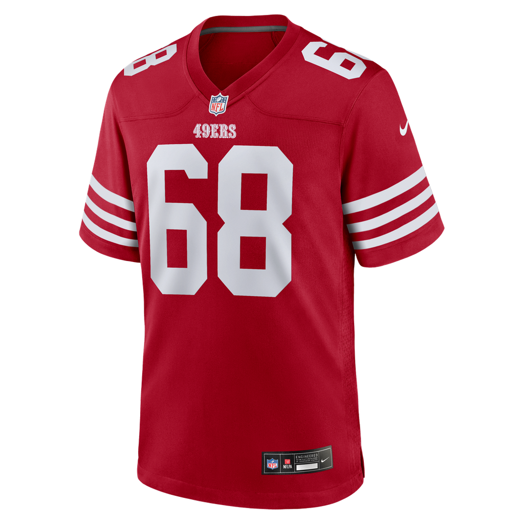 Men's San Francisco 49ers Colton McKivitz Scarlet