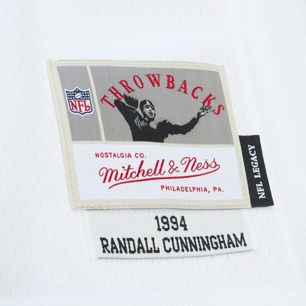 Men's Philadelphia Eagles Randall Cunningham White Legacy Replica Jersey