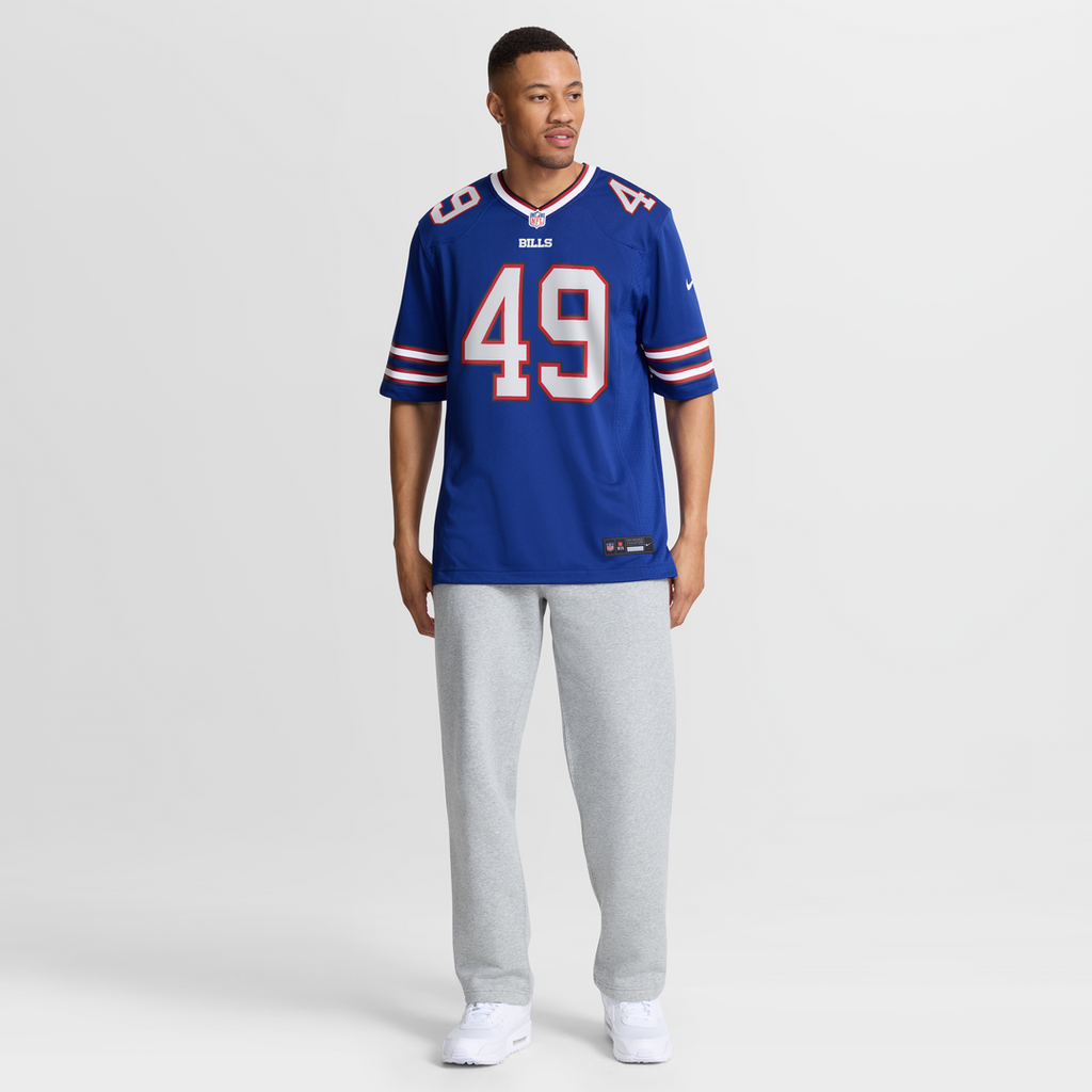 Men's Buffalo Bills DaShaun White Royal Team