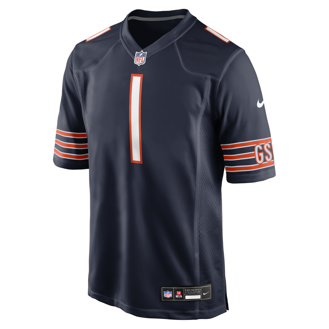 Men's Chicago Bears Number 1 Dad Navy