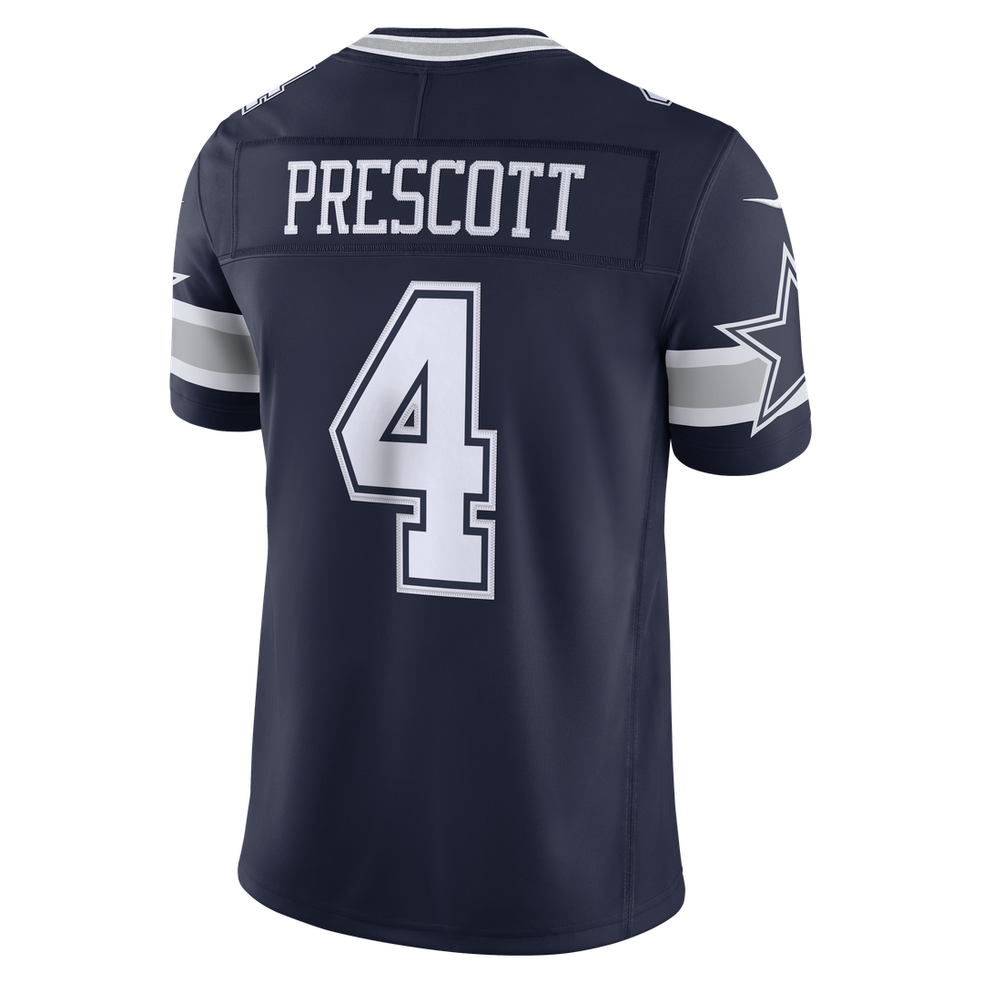 Men's Dallas Cowboys Dak Prescott White Alternate Vapor F.U.S.E. Stitched
