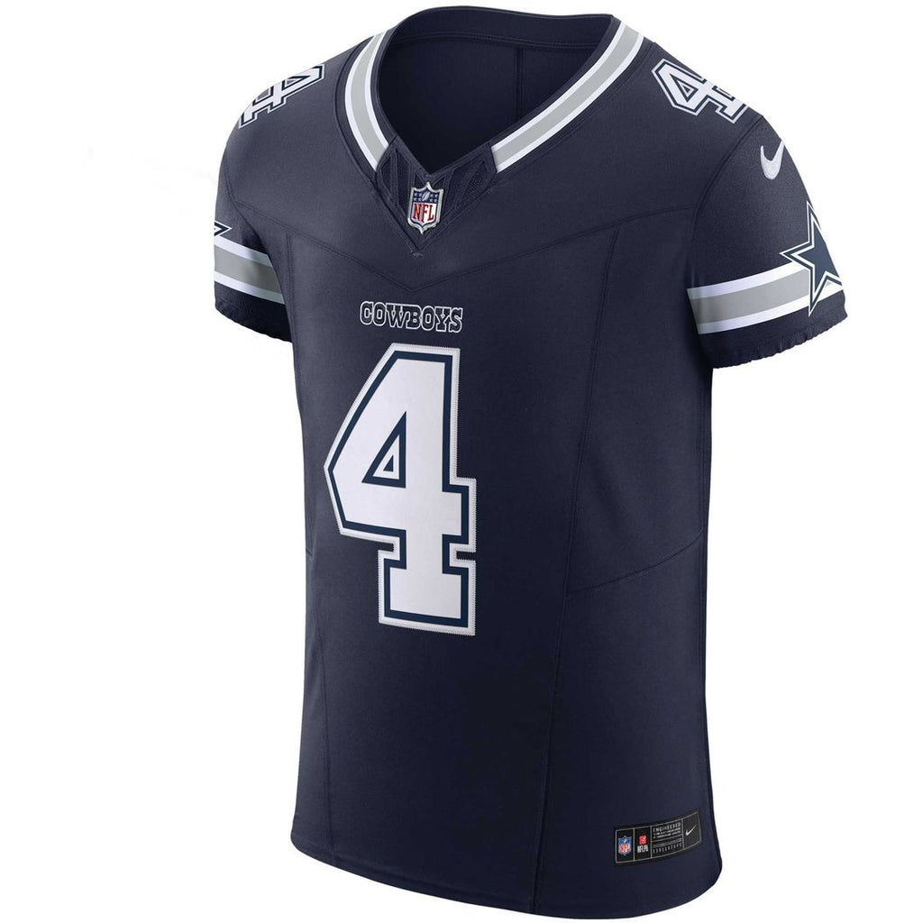 Men's Dallas Cowboys Dak Prescott Navy Team Vapor F.U.S.E. Elite Jersey