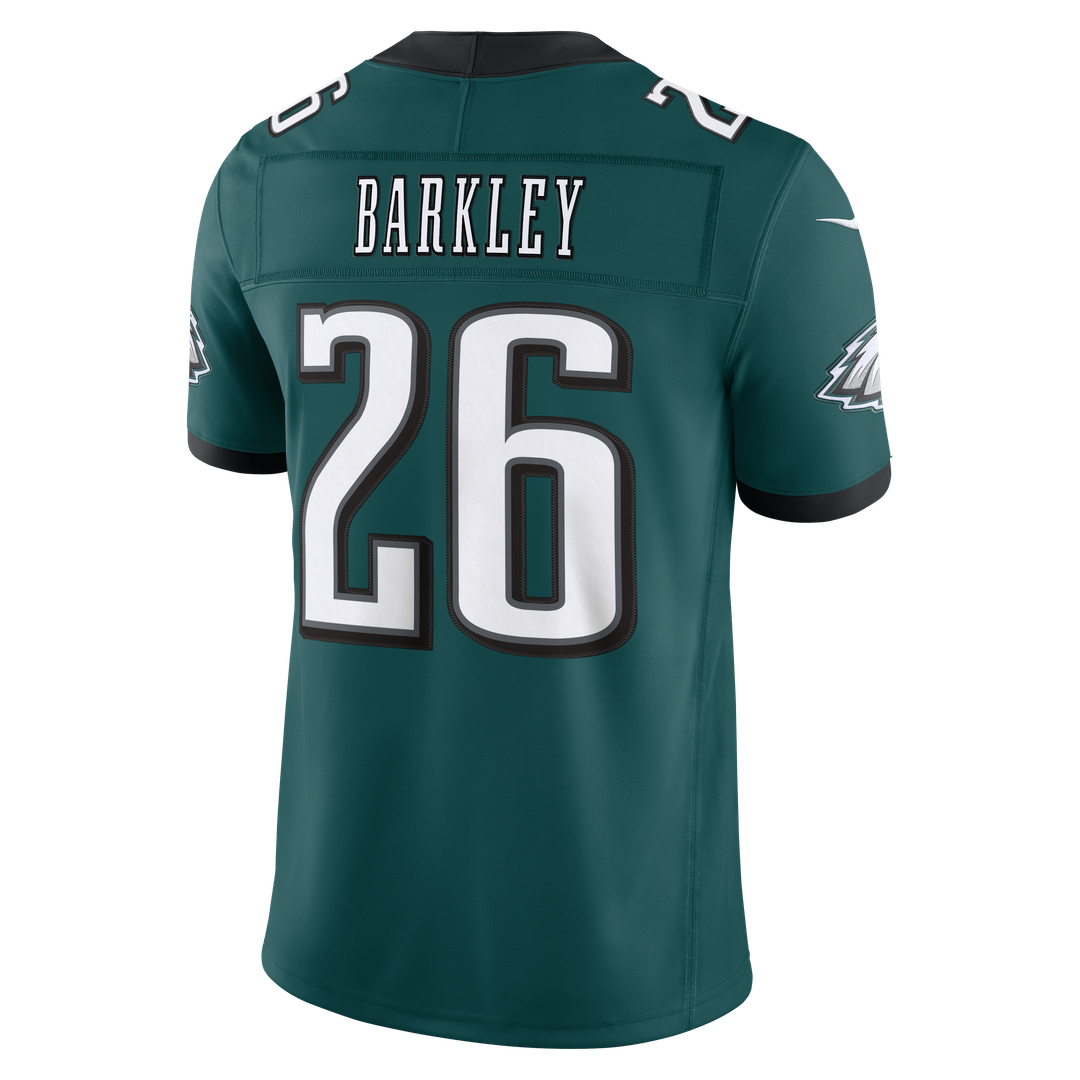 Men's Philadelphia Eagles Saquon Barkley Black Alternate Vapor F.U.S.E. Stitched