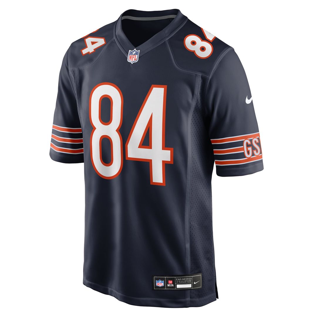 Men's Chicago Bears Colston Loveland Orange Alternate Game Player Jersey