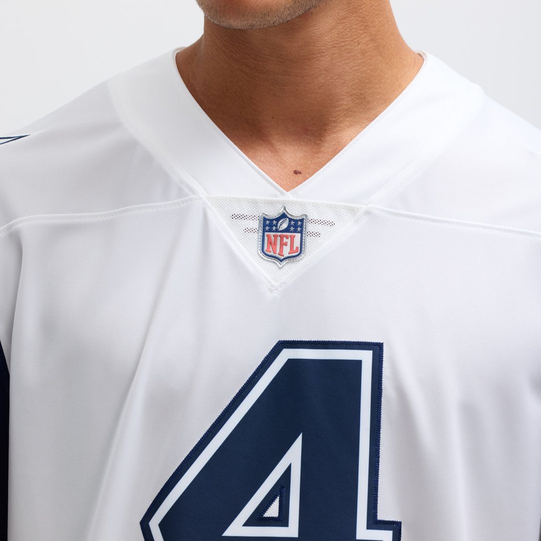 Men's Dallas Cowboys Dak Prescott Navy Vapor Limited Player Jersey