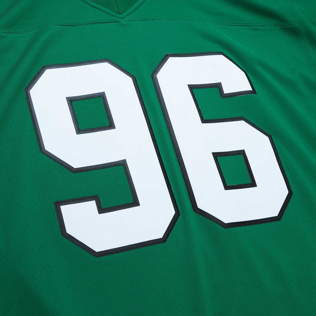 Men's Philadelphia Eagles Clyde Simmons Kelly Green Legacy Replica Jersey