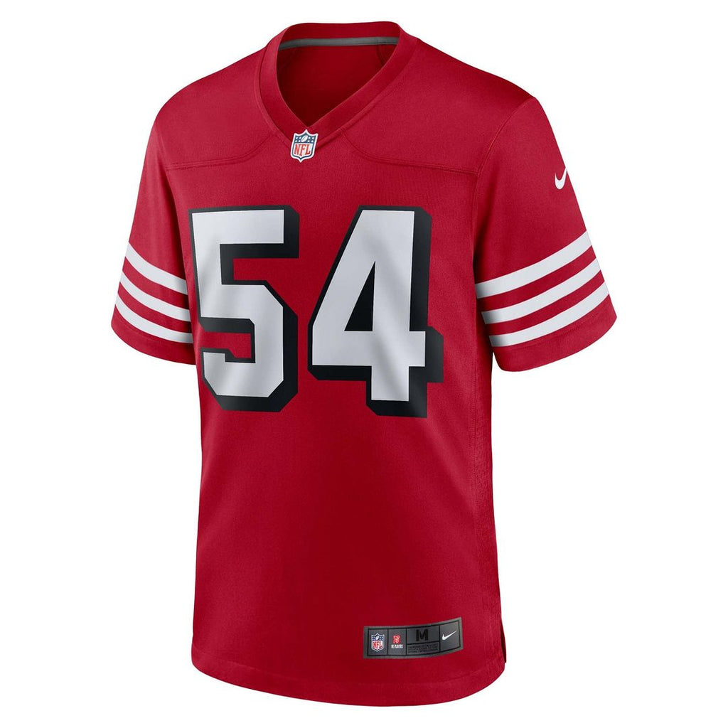Men's San Francisco 49ers Fred Warner Scarlet Alternate