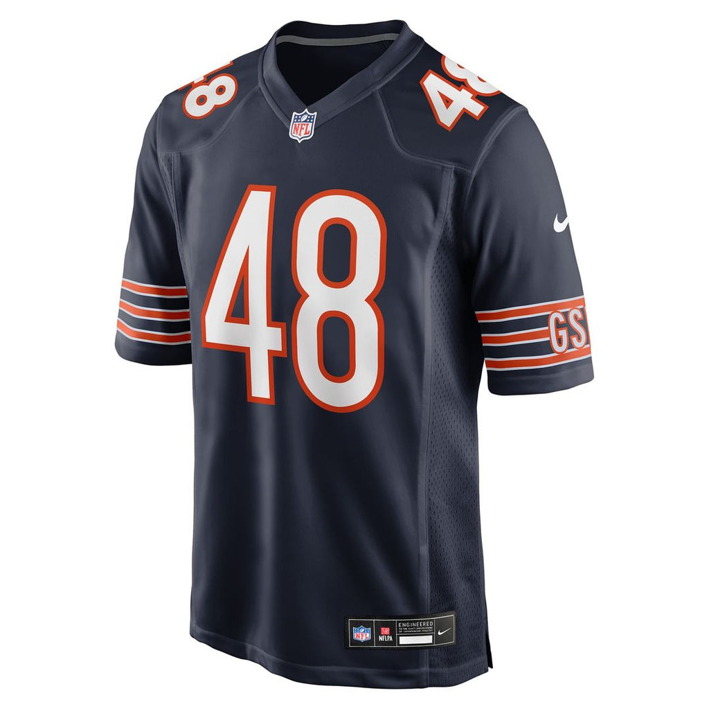 Men's Chicago Bears D'Marco Jackson Navy Team