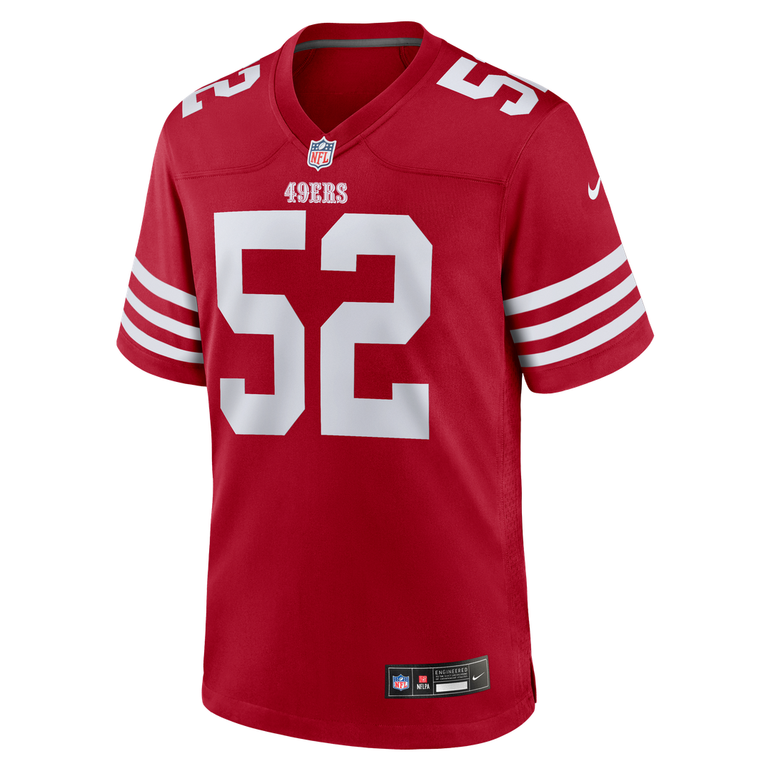 Men's San Francisco 49ers Patrick Willis Scarlet Retired Player