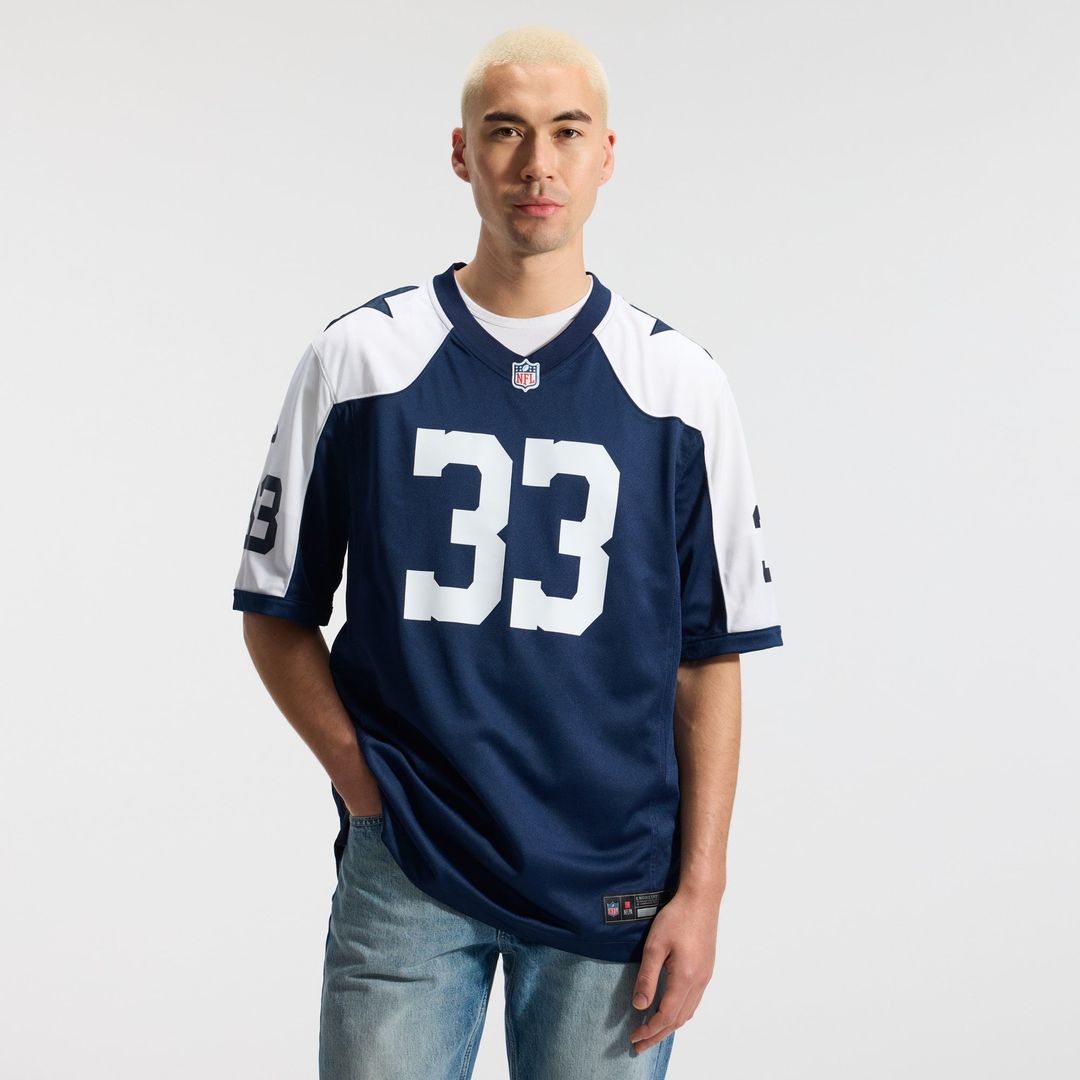 Men's Dallas Cowboys Javonte Williams Navy Alternate