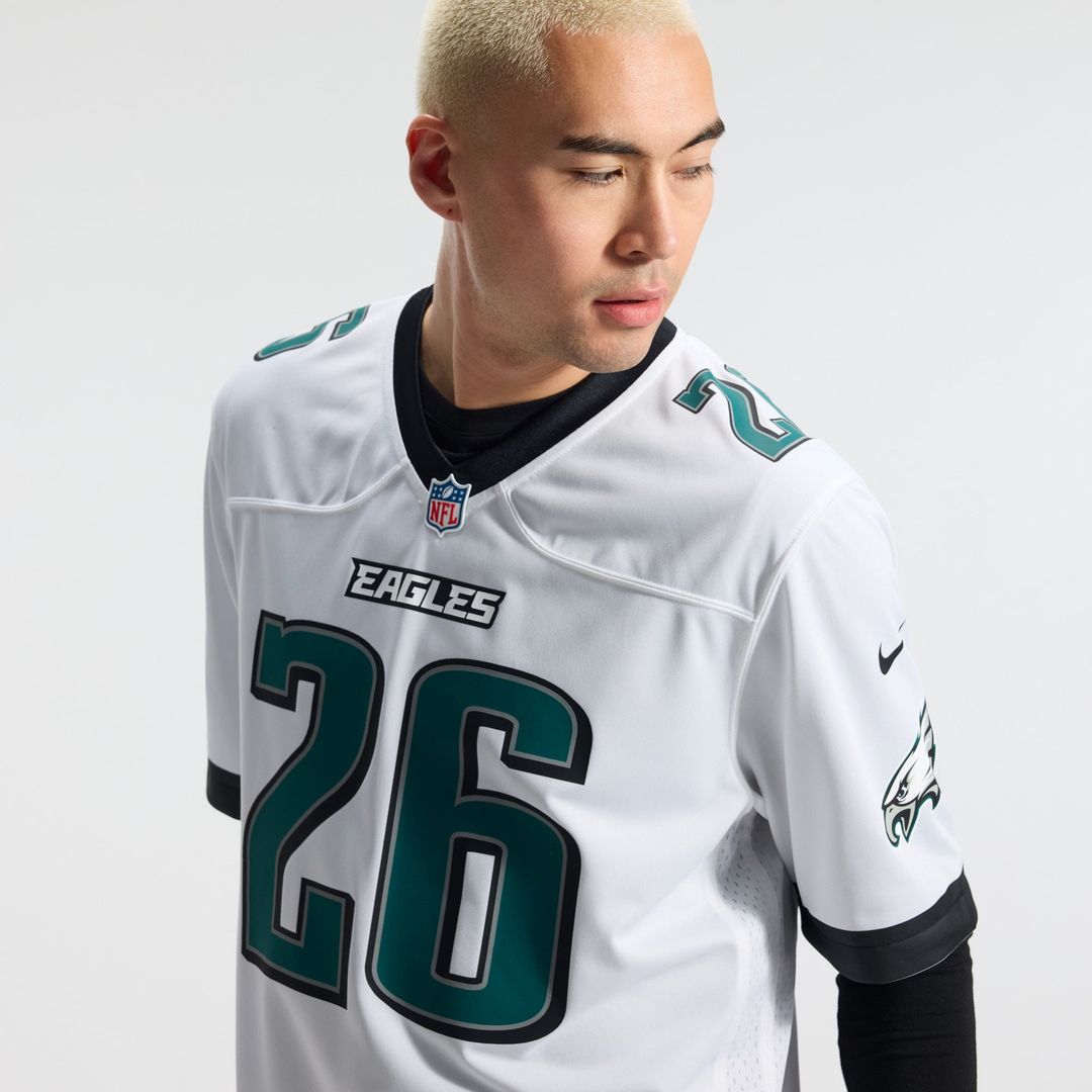 Men's Philadelphia Eagles Saquon Barkley Black Alternate