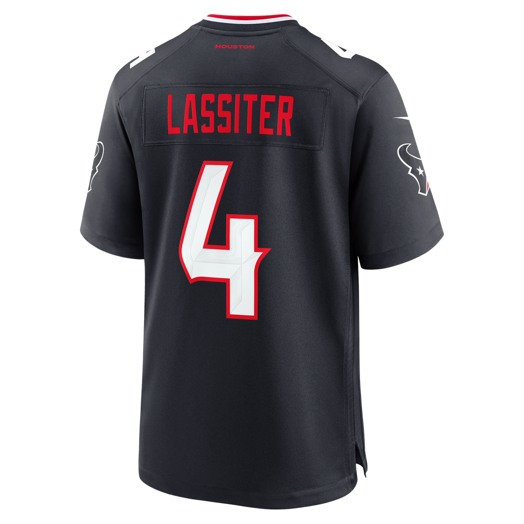 Men's Houston Texans Kamari Lassiter Navy Team