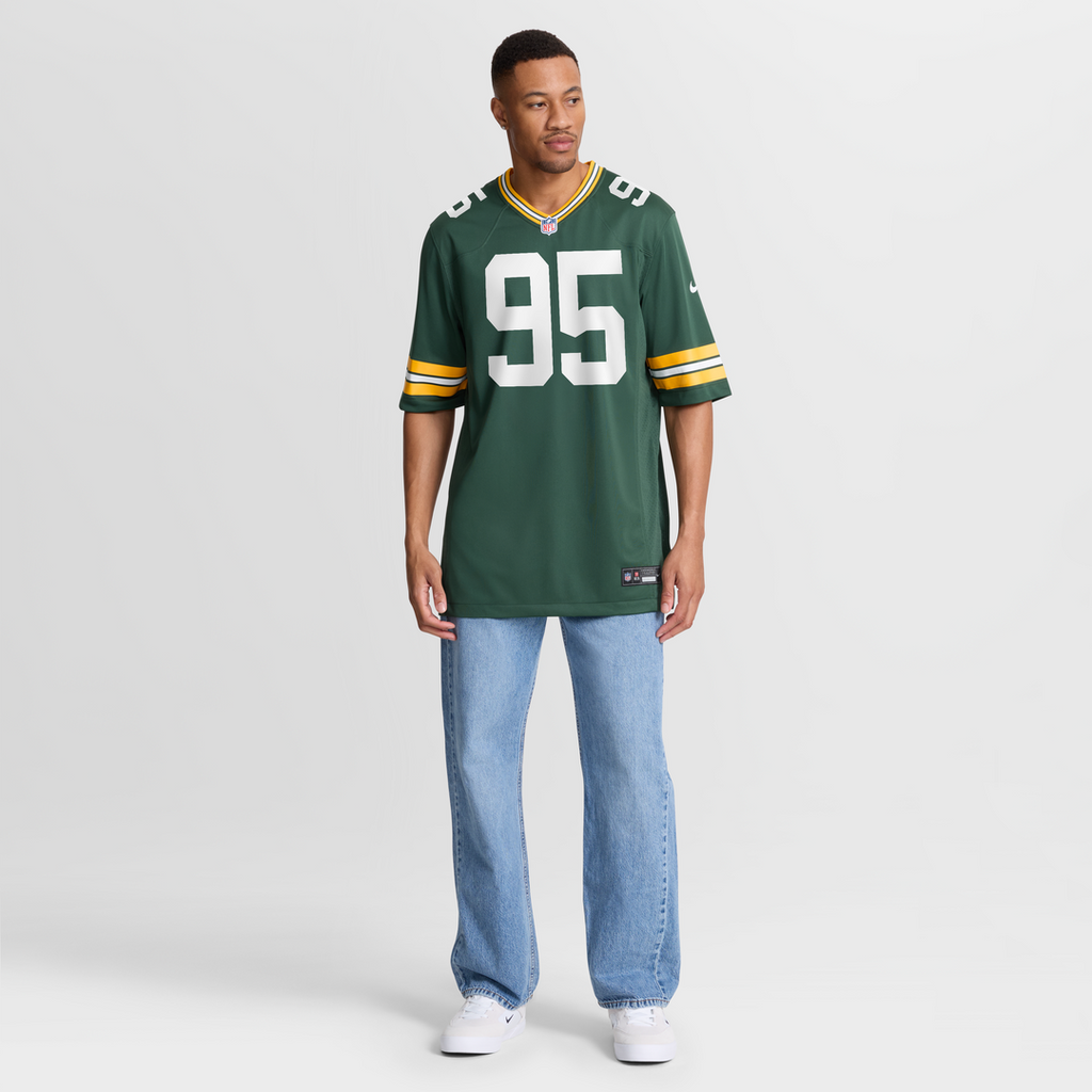 Men's Green Bay Packers Devonte Wyatt Green Player Jersey