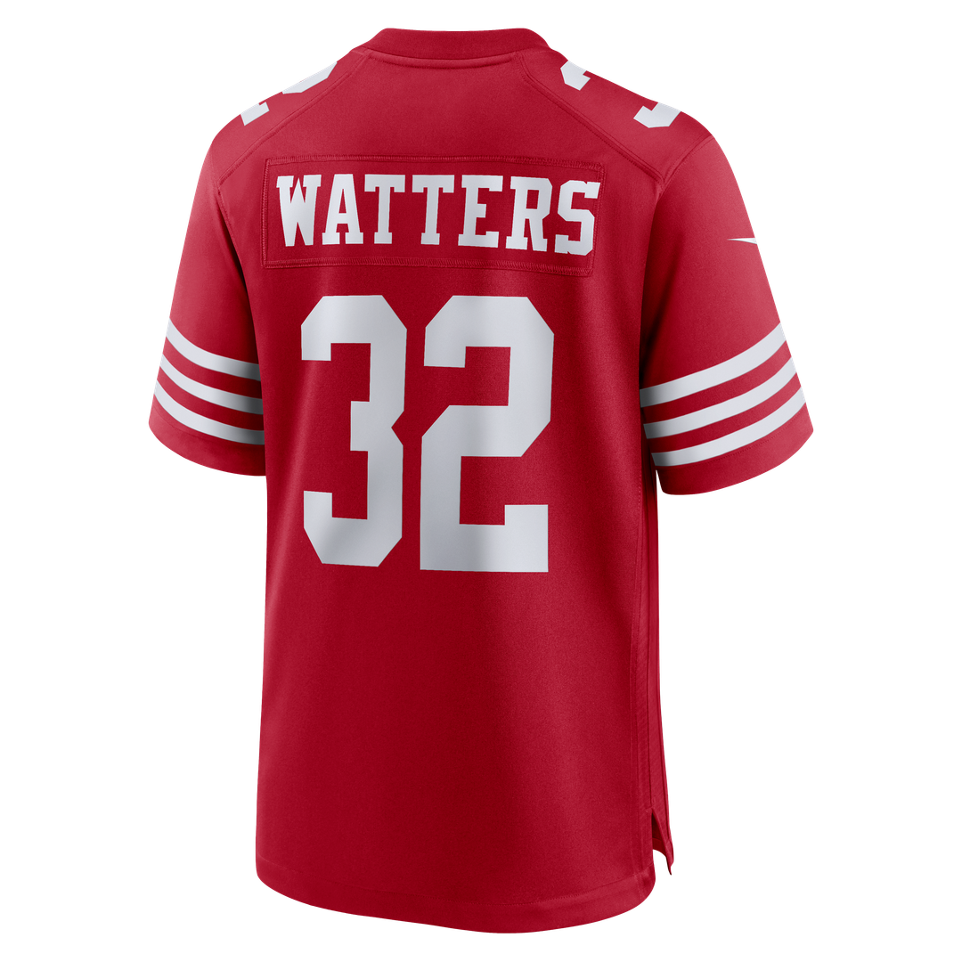 Men's San Francisco 49ers Ricky Watters Scarlet Retired Player