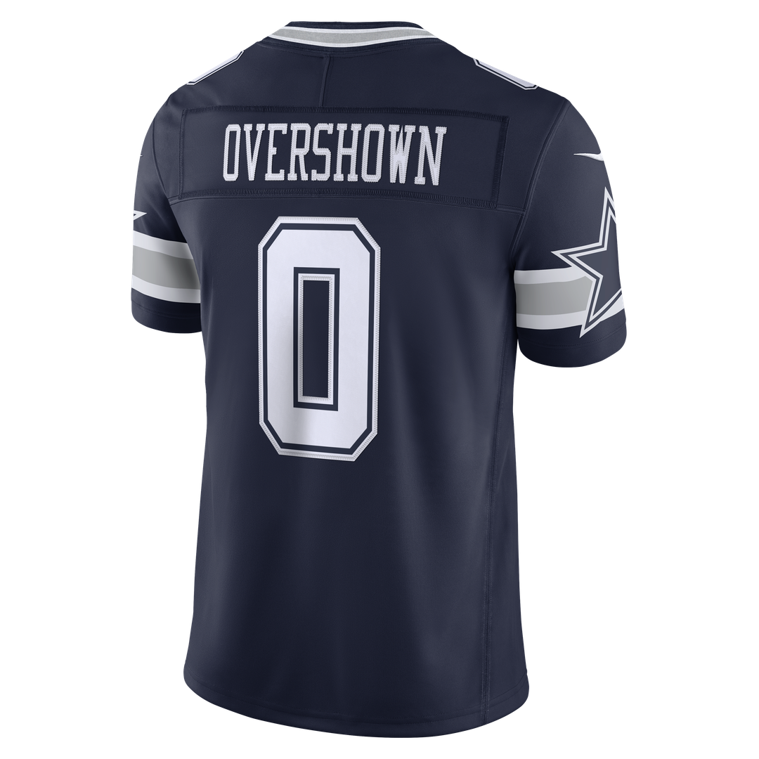 Men's Dallas Cowboys DeMarvion Overshown Navy Team Vapor F.U.S.E. Stitched