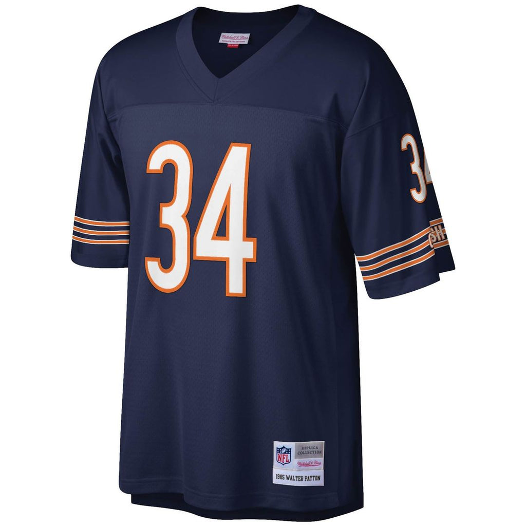 Men's Chicago Bears Walter Payton Navy Legacy Replica Jersey