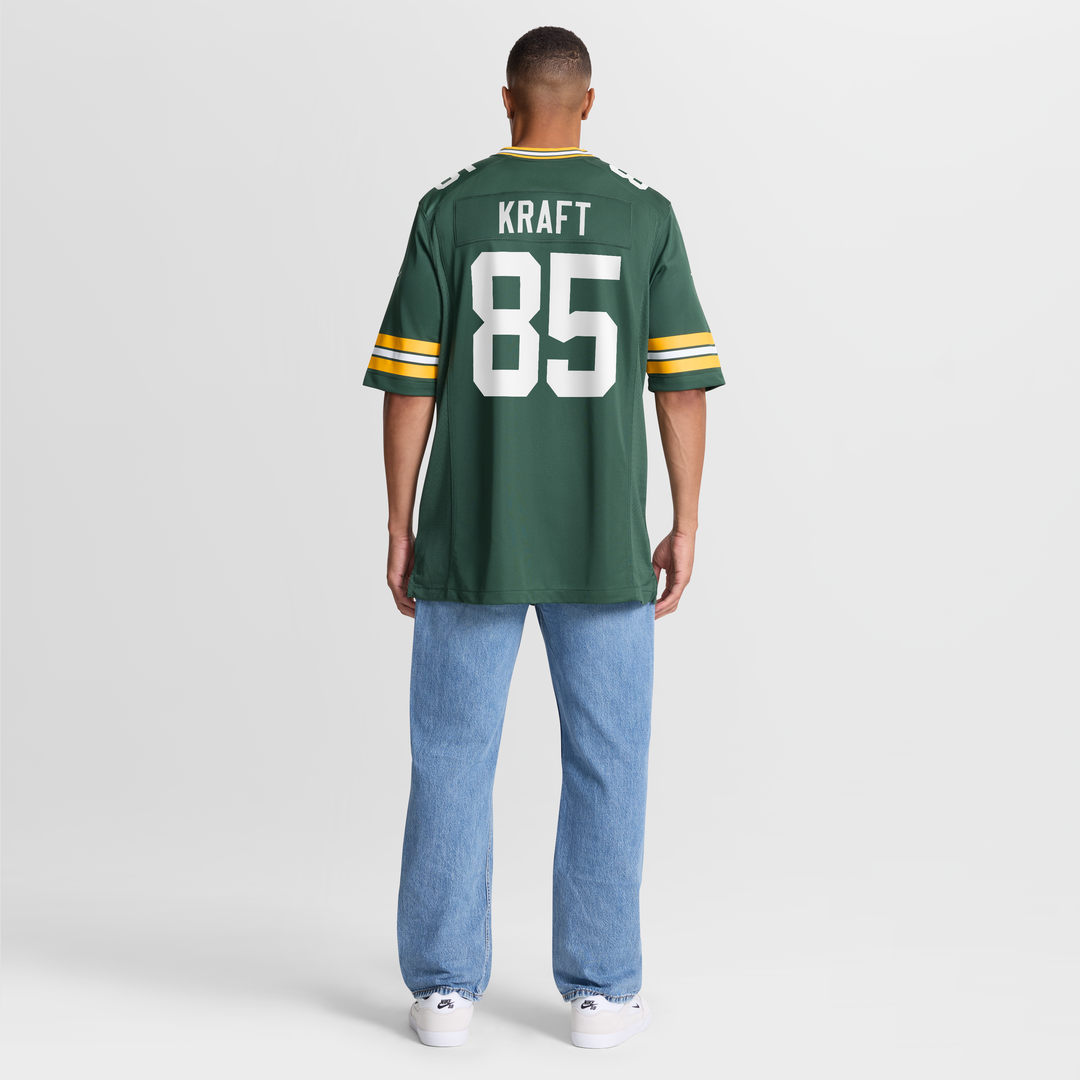 Men's Green Bay Packers Tucker Kraft Navy Alternate Jersey