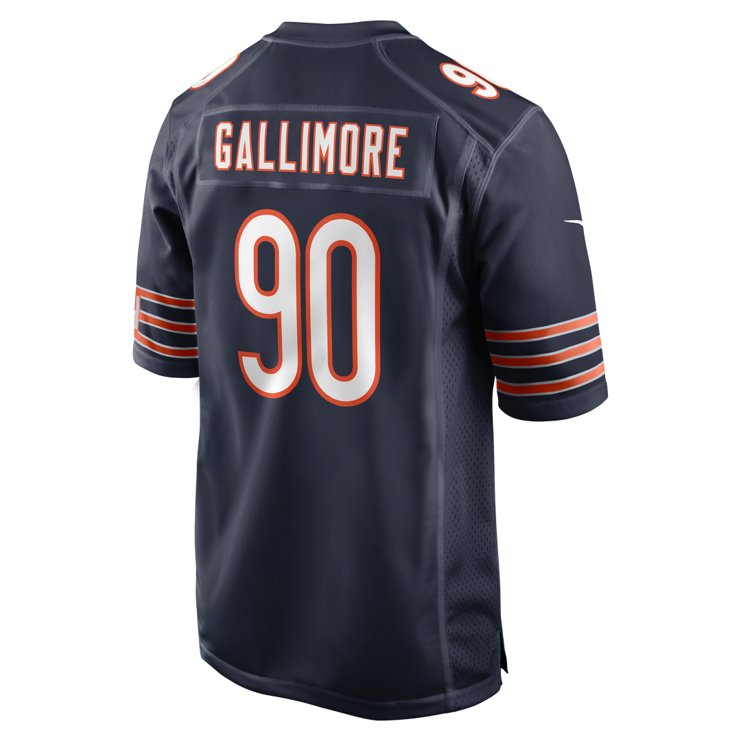 Men's Chicago Bears Neville Gallimore Navy Team
