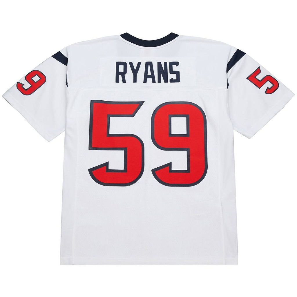 Men's Houston Texans DeMeco Ryans White 2006 Legacy Replica Jersey