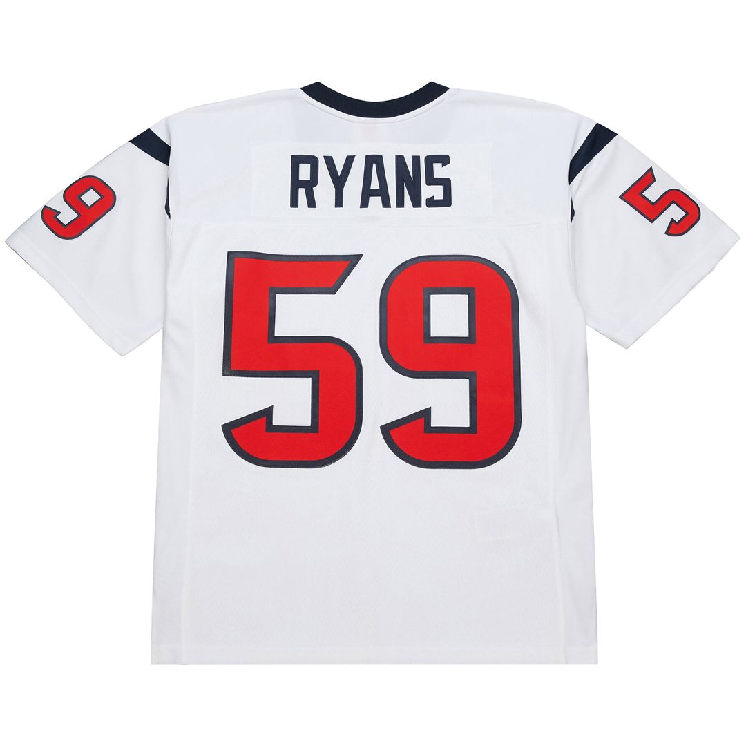 Men's Houston Texans DeMeco Ryans White 2006 Legacy Replica Jersey