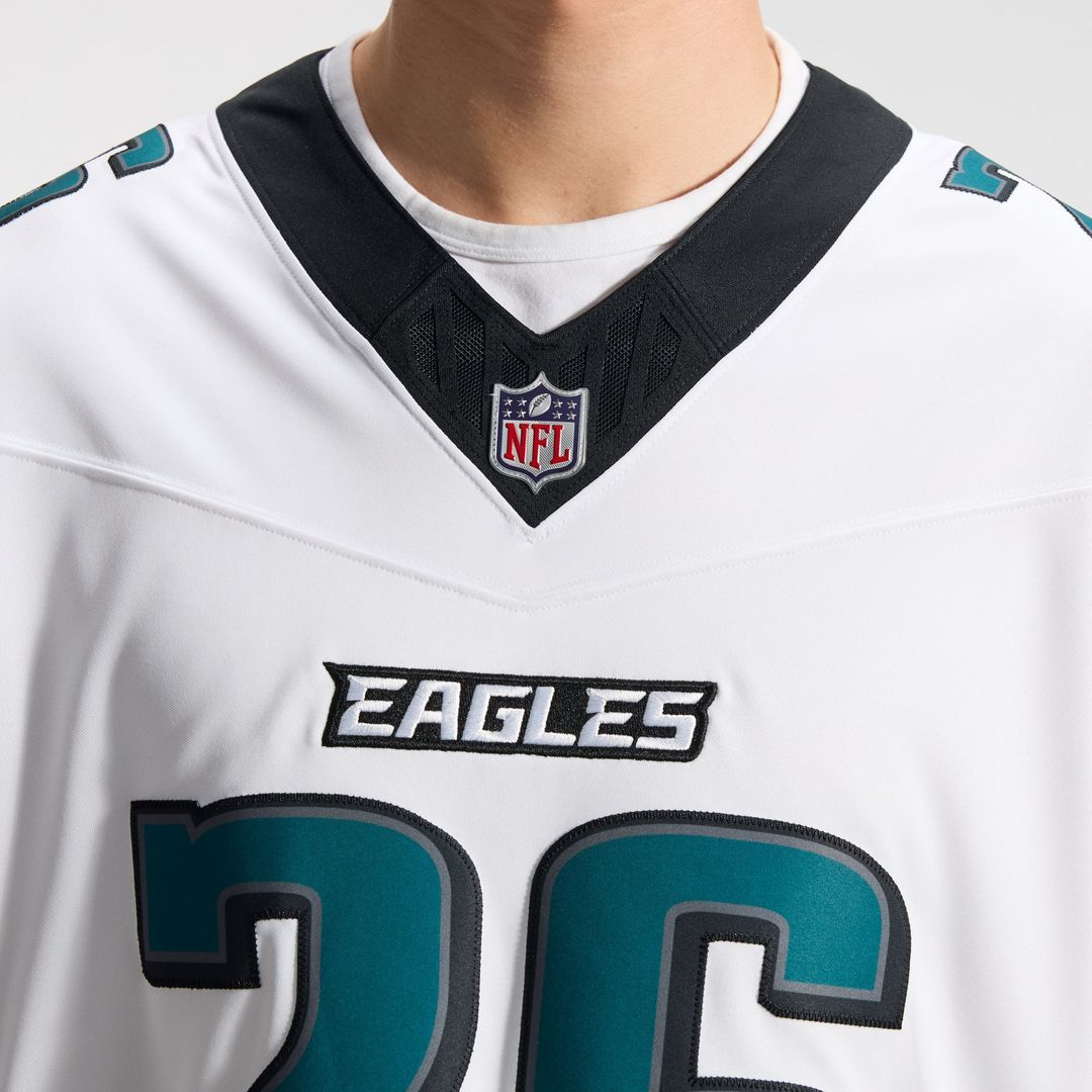 Men's Philadelphia Eagles Saquon Barkley Black Alternate Vapor F.U.S.E. Stitched