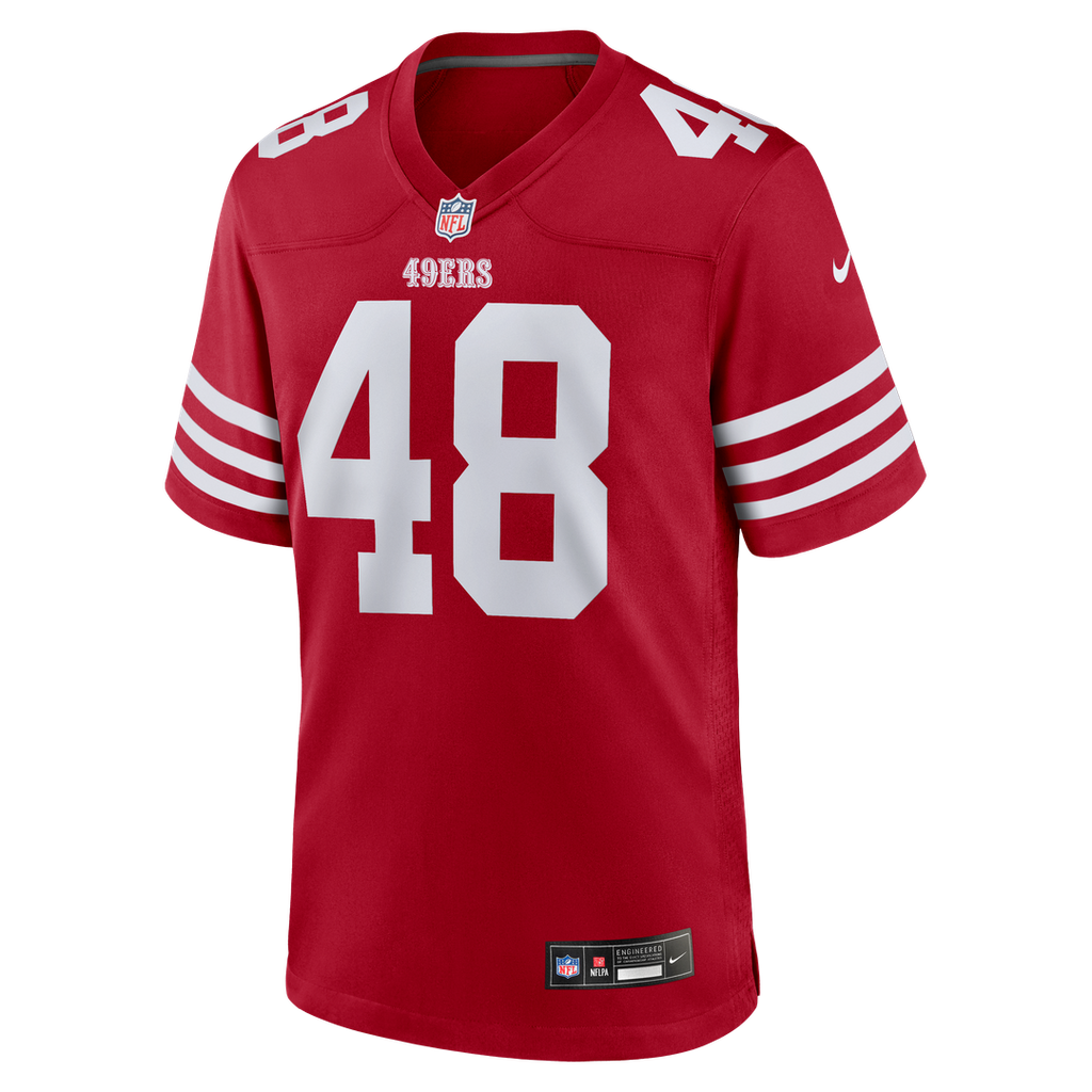 Men's San Francisco 49ers Tatum Bethune Scarlet
