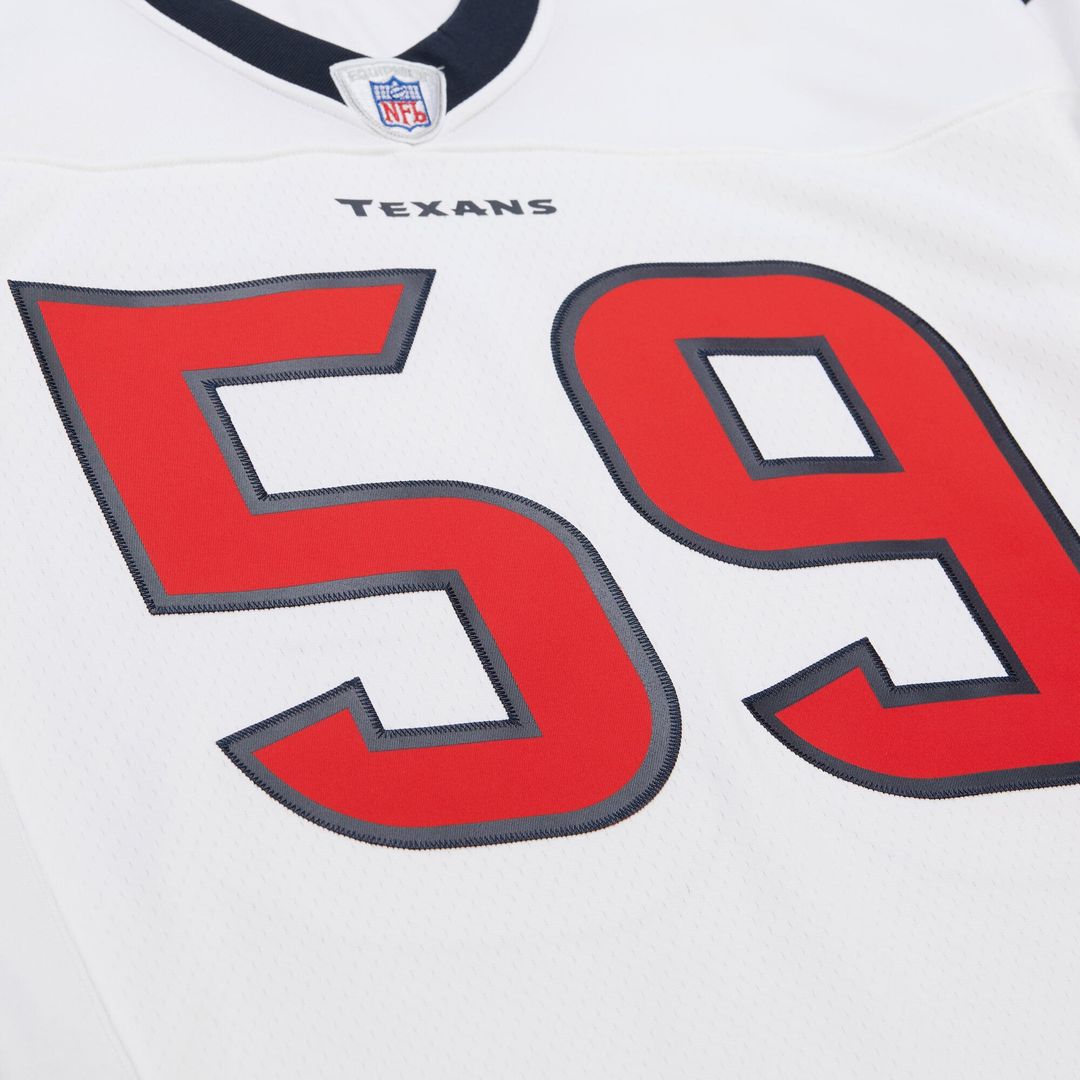 Men's Houston Texans DeMeco Ryans White 2006 Legacy Replica Jersey