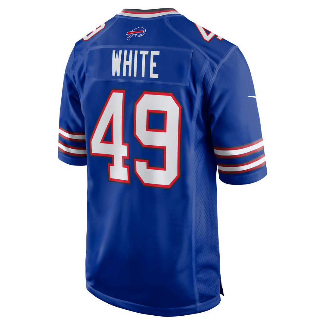Men's Buffalo Bills DaShaun White Royal Team
