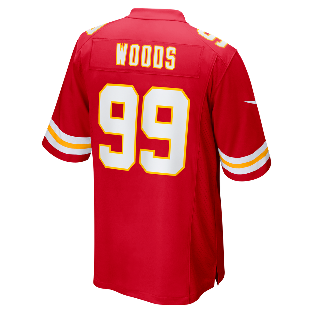 Men's Kansas City Chiefs Peter Woods Red Team