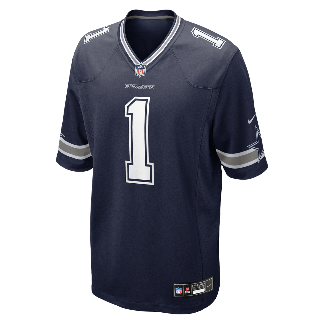 Men's Dallas Cowboys Number 1 Dad Navy