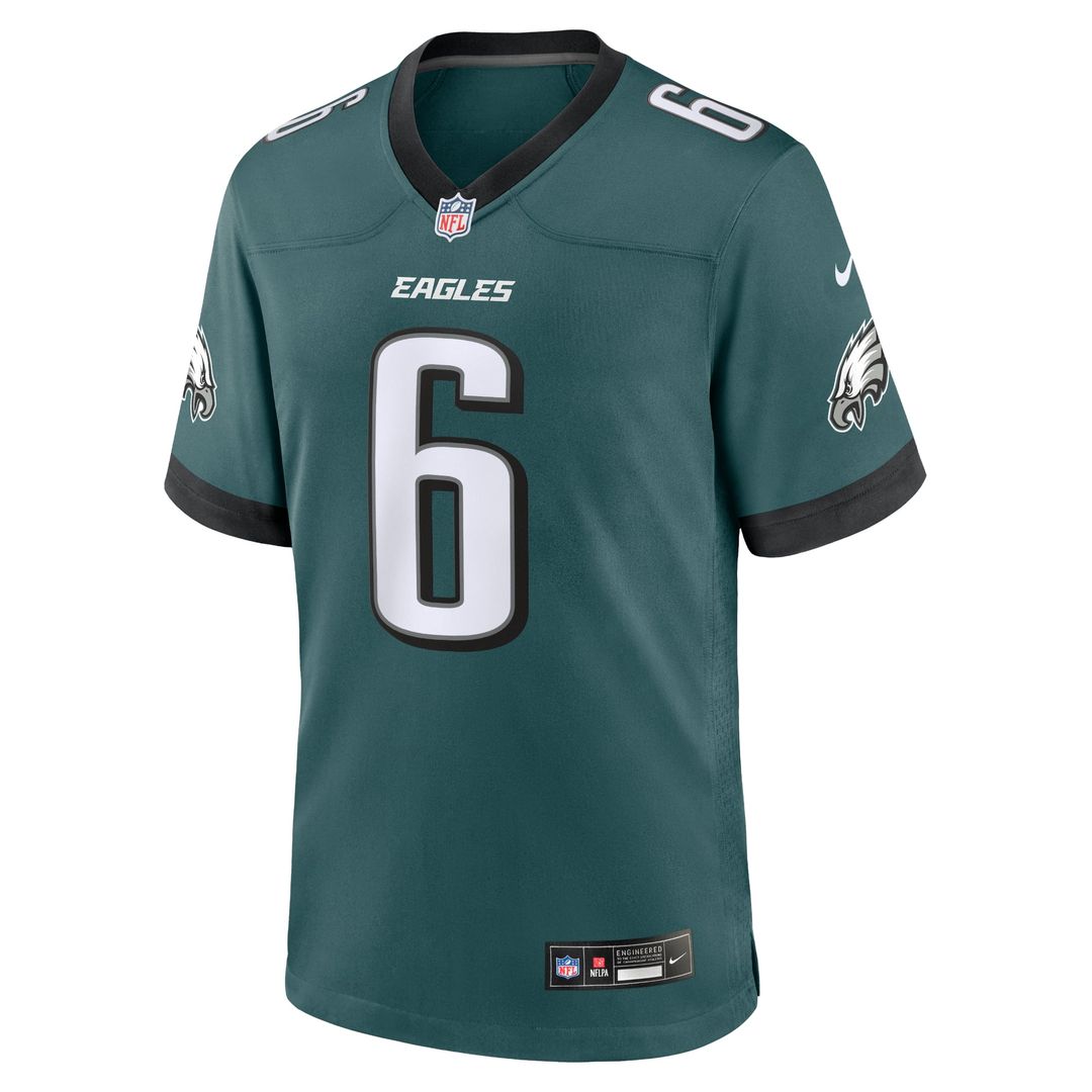 Men's Philadelphia Eagles DeVonta Smith Midnight Green Team
