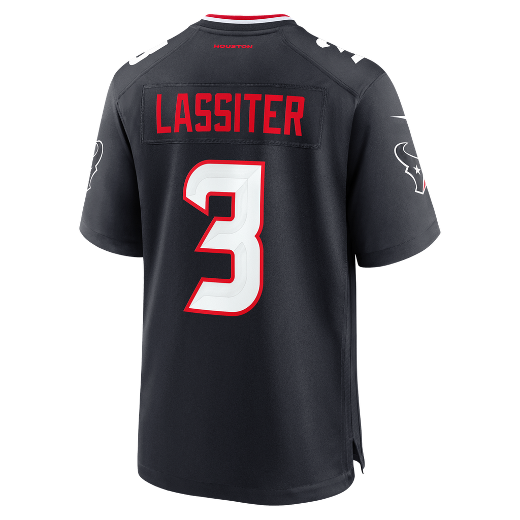 Men's Houston Texans Kamari Lassiter Navy Team