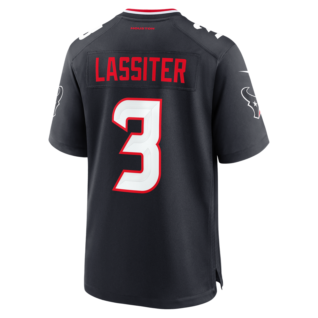 Men's Houston Texans Kamari Lassiter Navy Team